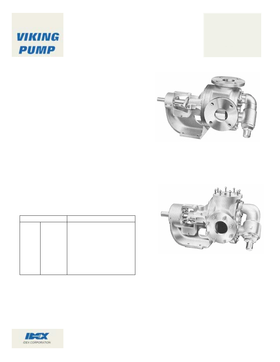 Viking Pump TSM151.2: LS-M 123/4123 User Manual | 14 pages