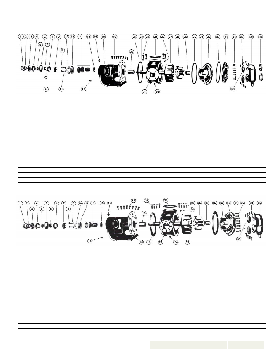 Mechanical seal pumps | Viking Pump TSM151.2: LS-M 123/4123 User Manual | Page 7 / 14