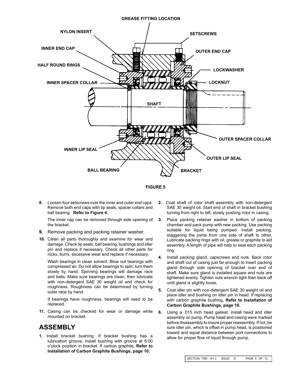 Assembly | Viking Pump TSM161.3: LS-M 127/4127 User Manual | Page 5 / 12