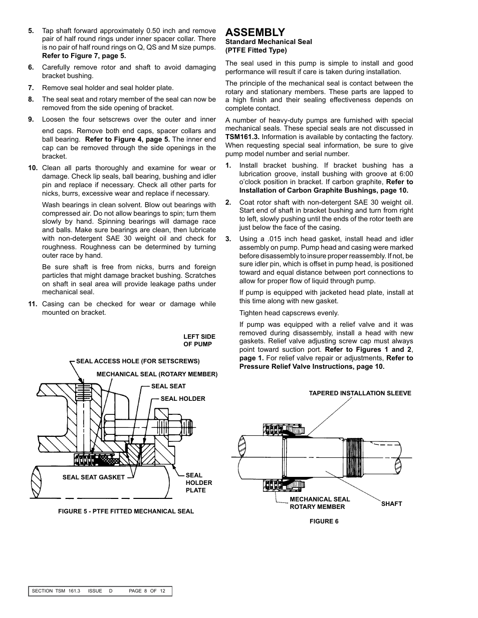 Assembly | Viking Pump TSM161.3: LS-M 127/4127 User Manual | Page 8 / 12