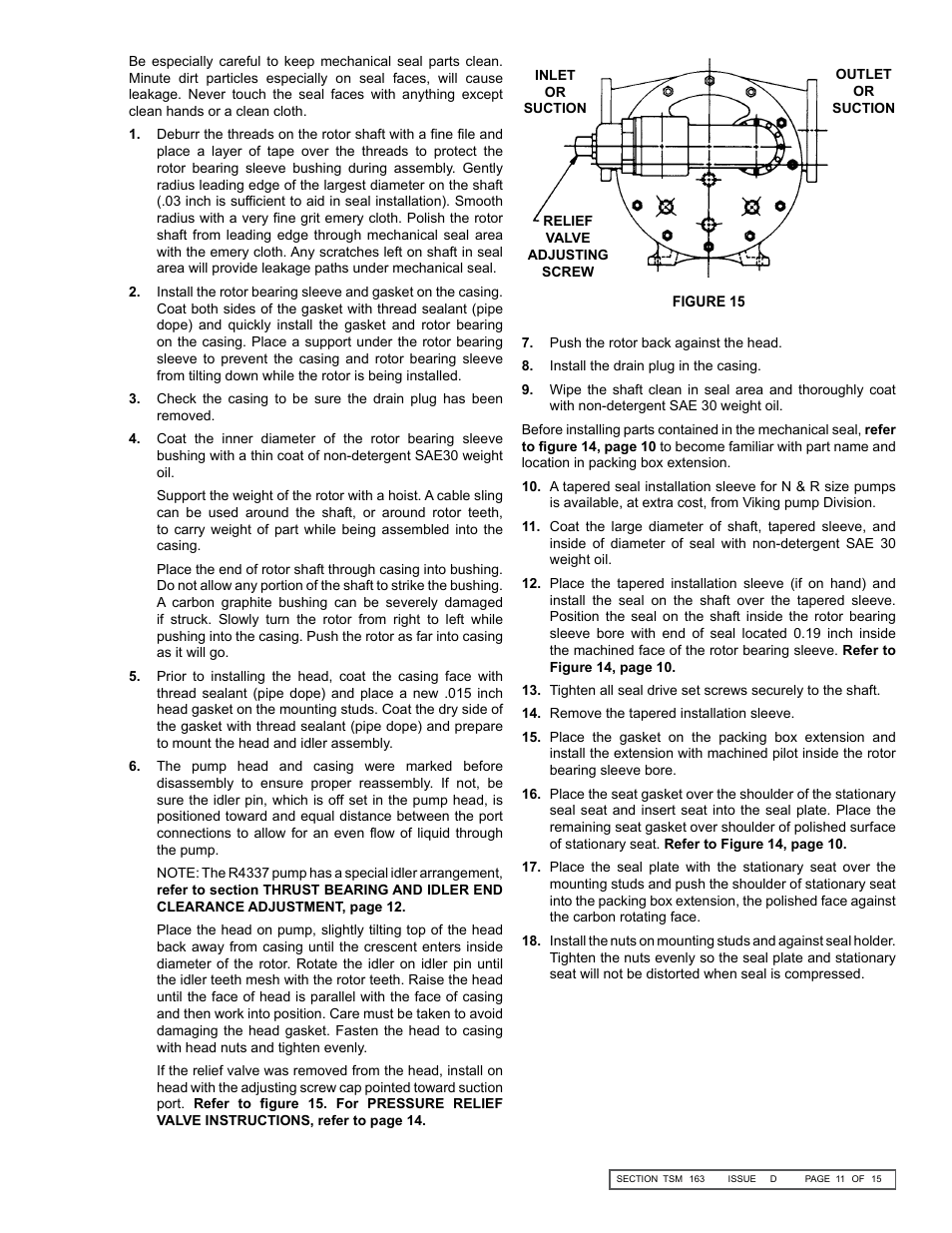 Viking Pump TSM163: N-R 337/4337 User Manual | Page 11 / 15