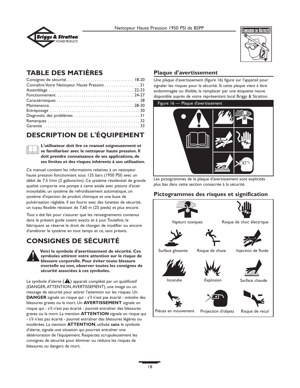 Briggs & Stratton 20222 User Manual | Page 18 / 80