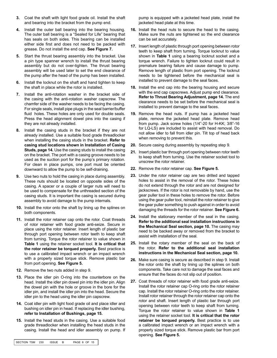 Viking Pump TSM230: Hygienic Series User Manual | Page 8 / 15