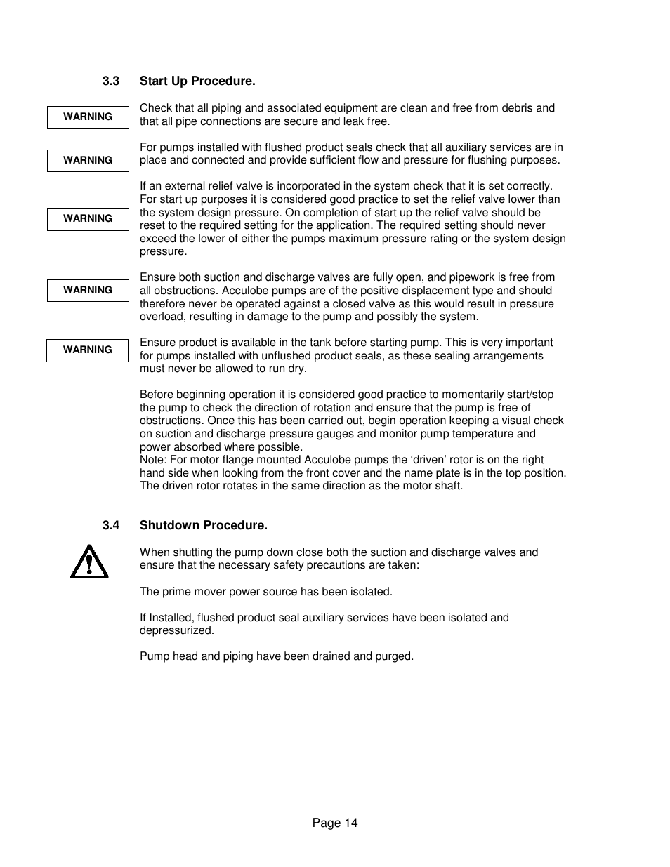 Viking Pump TSM275: AL-05 User Manual | Page 14 / 33