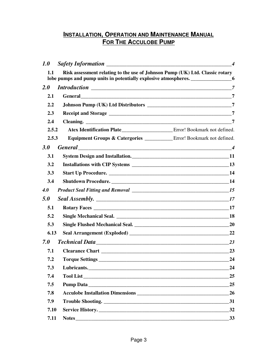 Viking Pump TSM275: AL-05 User Manual | Page 3 / 33