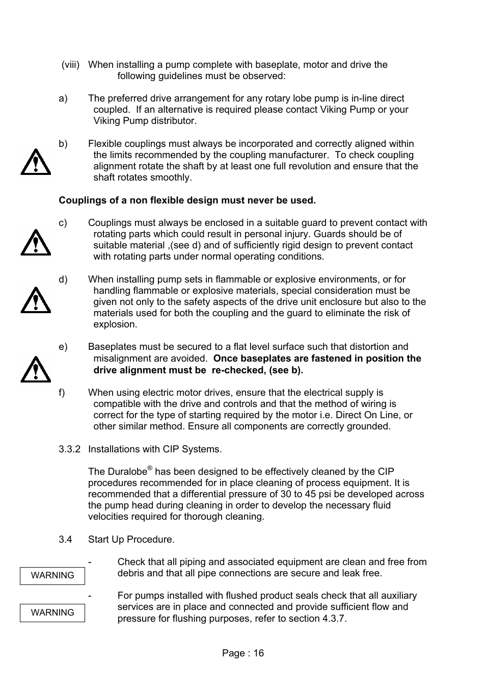 Viking Pump TSM280: Duralobe (Discontinued) User Manual | Page 18 / 78