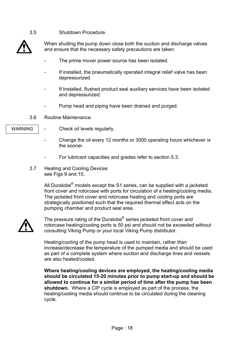 Viking Pump TSM280: Duralobe (Discontinued) User Manual | Page 20 / 78