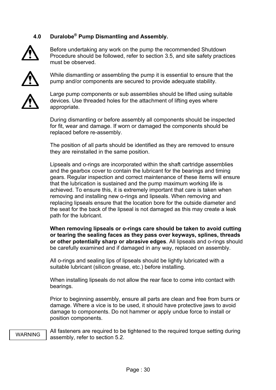 Viking Pump TSM280: Duralobe (Discontinued) User Manual | Page 32 / 78