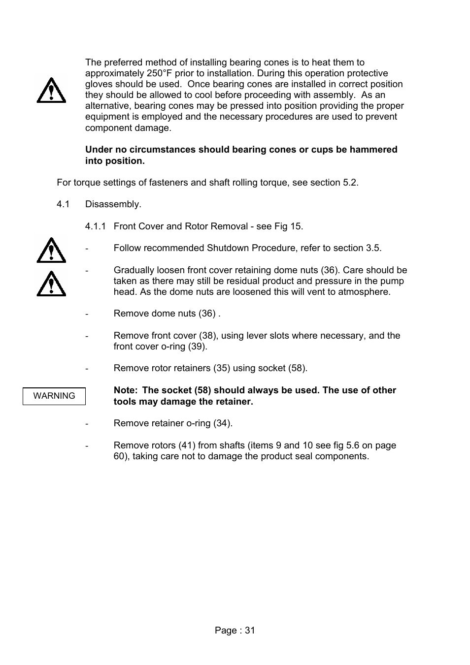 Viking Pump TSM280: Duralobe (Discontinued) User Manual | Page 33 / 78