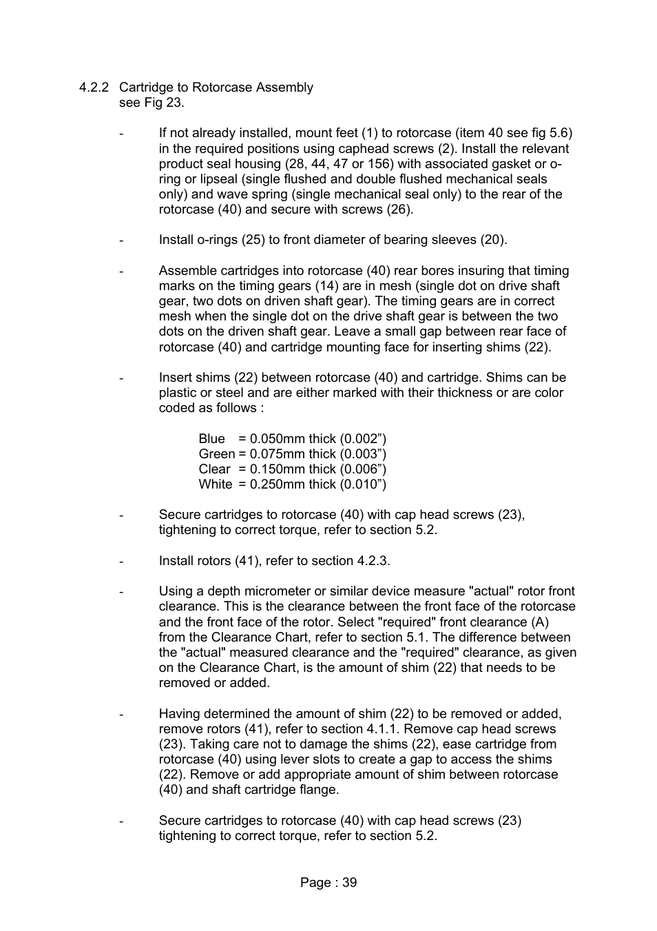 Viking Pump TSM280: Duralobe (Discontinued) User Manual | Page 41 / 78