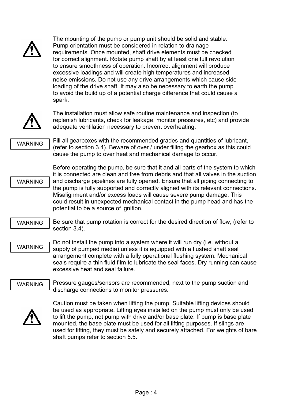 Viking Pump TSM280: Duralobe (Discontinued) User Manual | Page 6 / 78