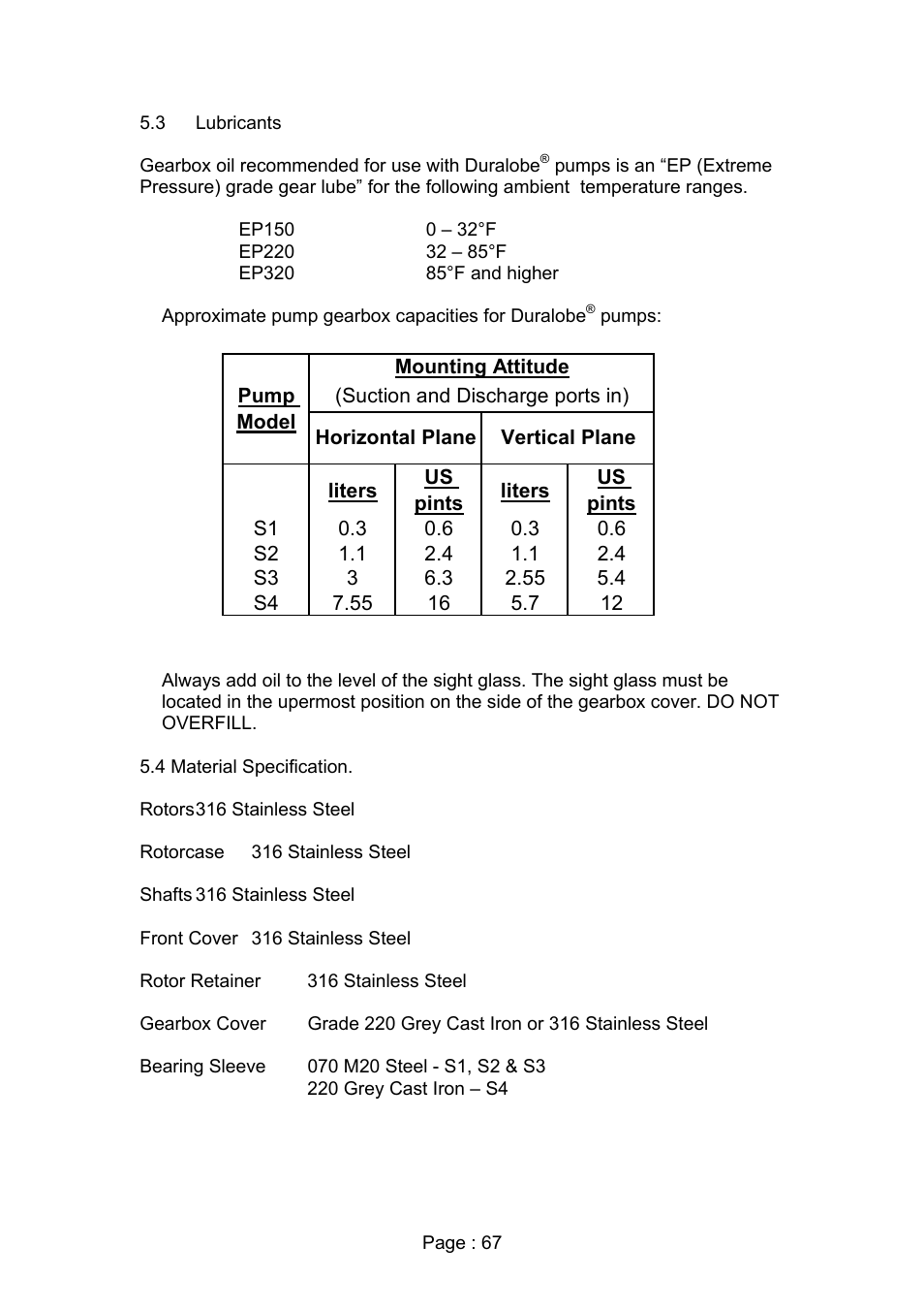 Viking Pump TSM280: Duralobe (Discontinued) User Manual | Page 69 / 78