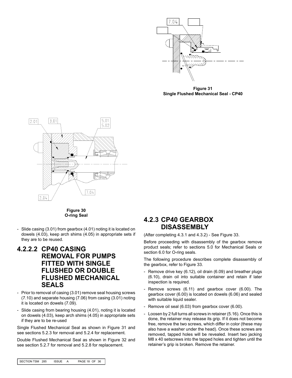 3 cp40 gearbox disassembly | Viking Pump TSM285: Classic+ Lobe Pump User Manual | Page 18 / 36