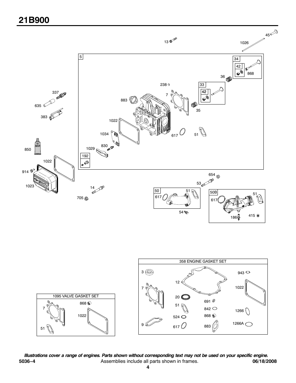 Briggs & Stratton 21B900 User Manual | Page 4 / 17