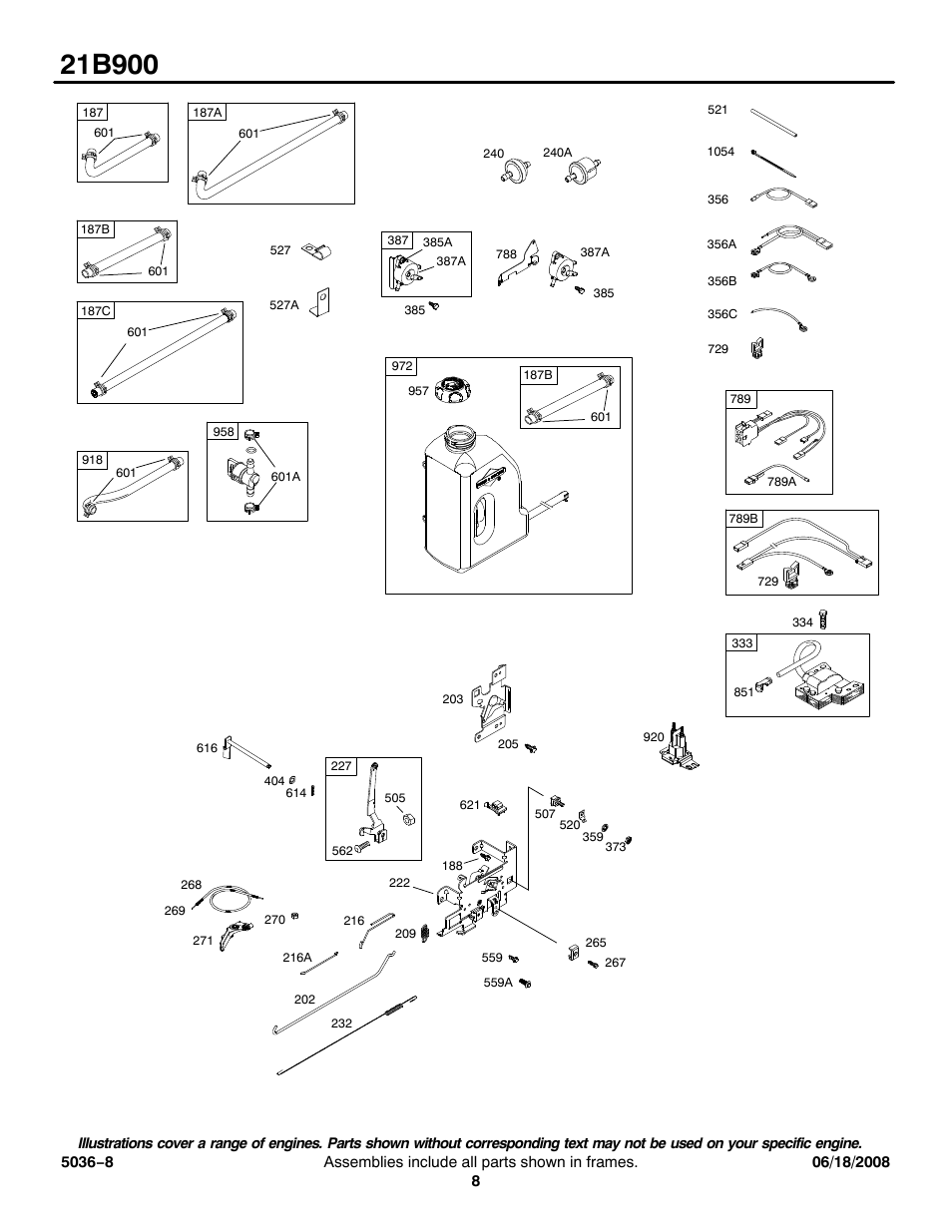 Briggs & Stratton 21B900 User Manual | Page 8 / 17