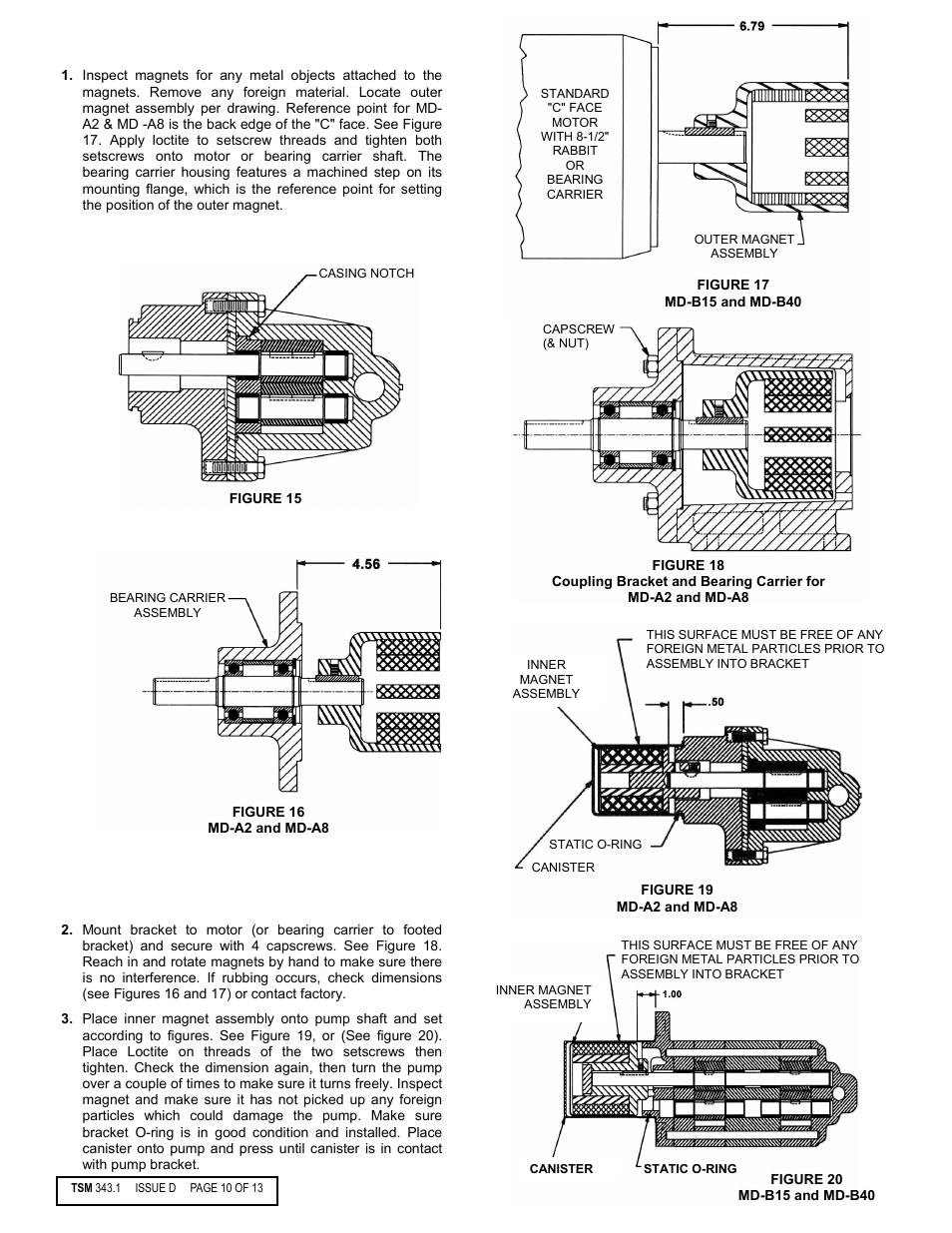 Viking Pump TSM343.1: Vi-Corr Mag Drive User Manual | Page 10 / 13