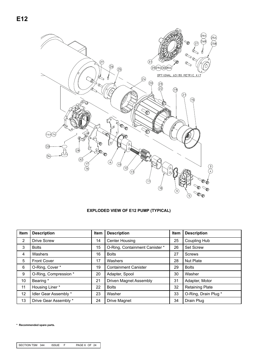 Viking Pump TSM344: CMD Mag Drive User Manual | Page 6 / 24