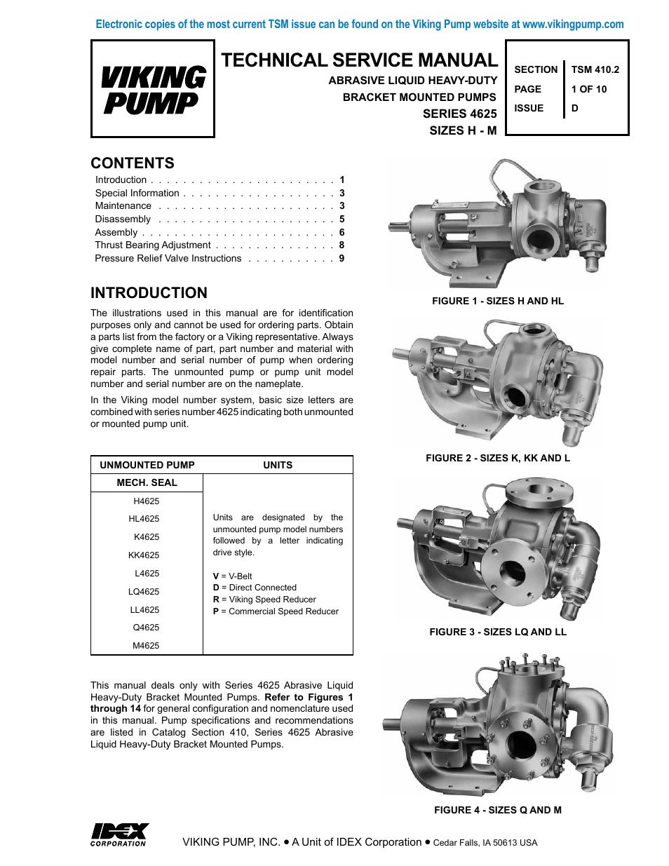 Viking Pump TSM410.2: H-M 4625 User Manual | 10 pages