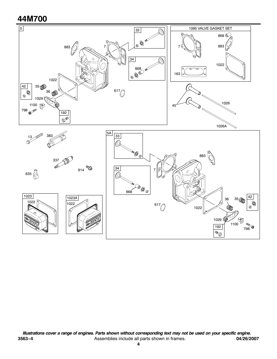 Briggs & Stratton 44M700 User Manual | Page 4 / 12