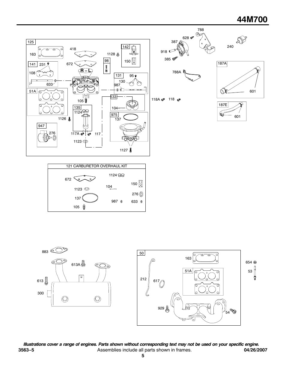 Briggs & Stratton 44M700 User Manual | Page 5 / 12