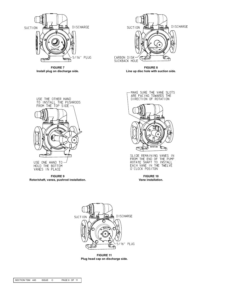 Viking Pump TSM445: LVP Vane Pumps User Manual | Page 6 / 11