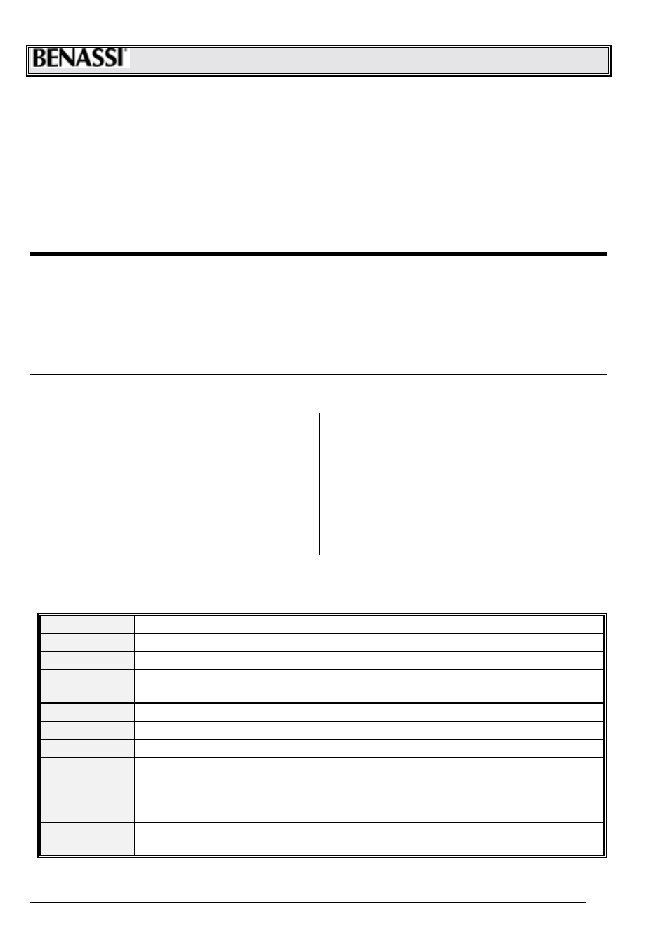 Spa mc 2300, Introduction, Service and warranty | Table of contents in this manual, 1 –technical features of the machine | Briggs & Stratton MC 2300 User Manual | Page 2 / 10