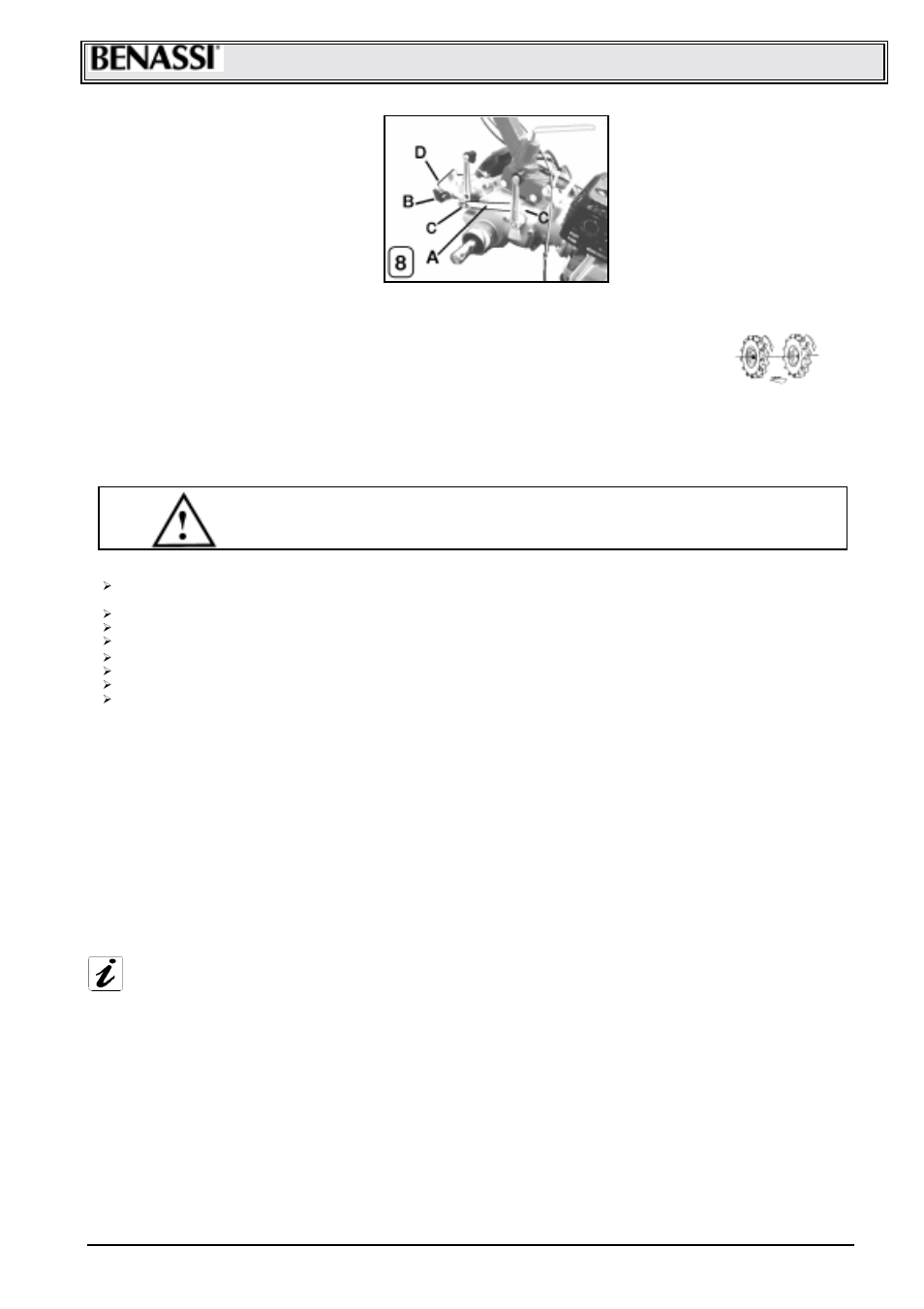 Spa mc 2300, 12 machine starting, 13 – start of the work | 14 – end of the work, 15 use of the machine – milling unit reversibility, Attention, Picture 9 | Briggs & Stratton MC 2300 User Manual | Page 7 / 10