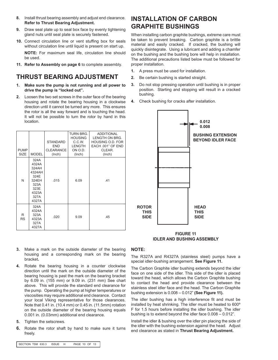 Viking Pump TSM630.3: N-RS Universal Seal User Manual | Page 10 / 13