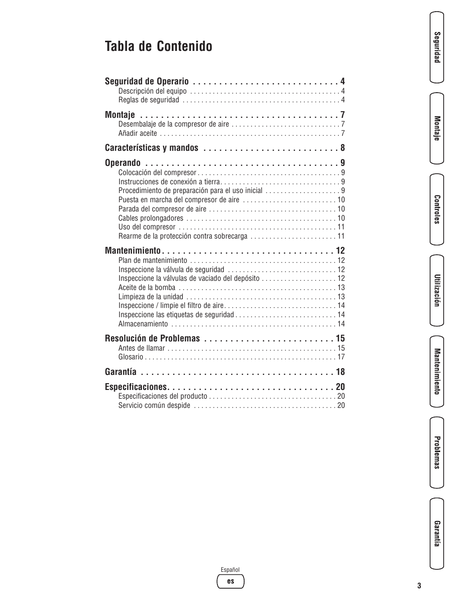 Briggs & Stratton Air Compressor User Manual | Page 23 / 60