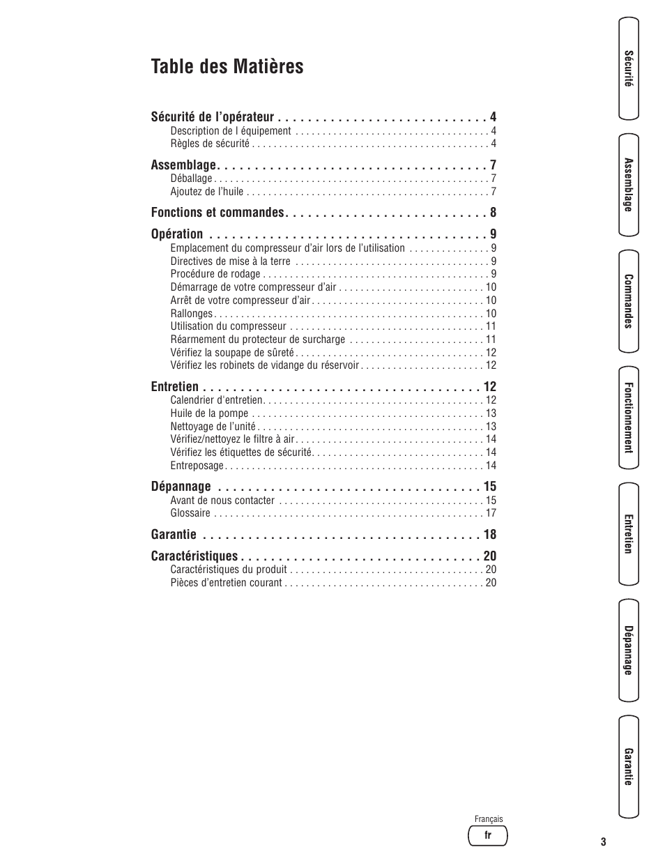 Briggs & Stratton Air Compressor User Manual | Page 43 / 60