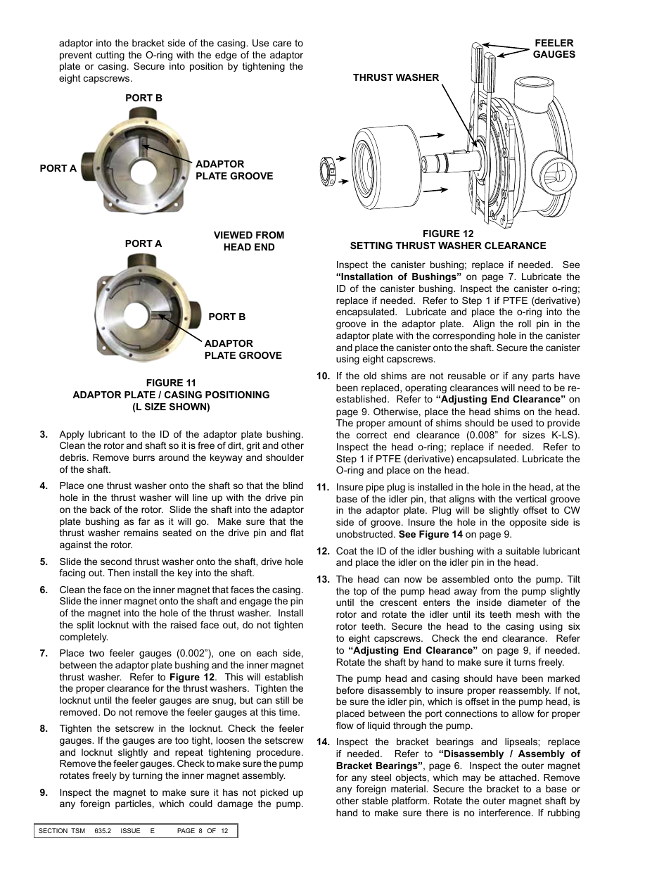 Viking Pump TSM635.2: K-LS Universal Mag Drive User Manual | Page 8 / 12