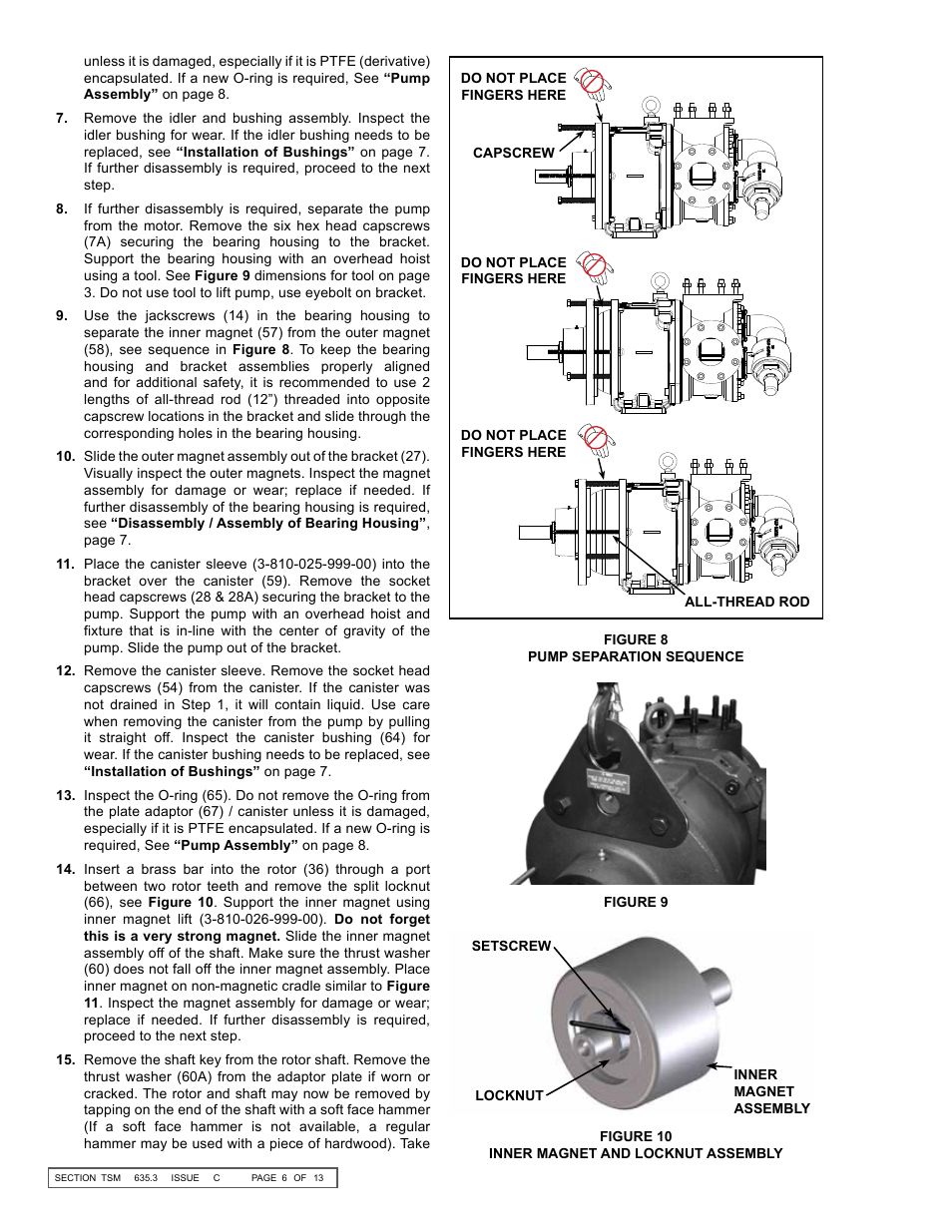 Viking Pump TSM635.3: Q-QS Universal Mag Drive User Manual | Page 6 / 13