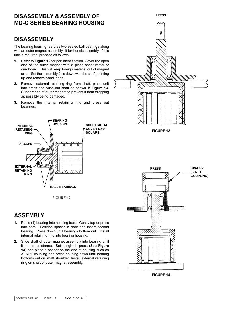 Assembly | Viking Pump TSM845: K-KK 825, 823, 827 User Manual | Page 8 / 14