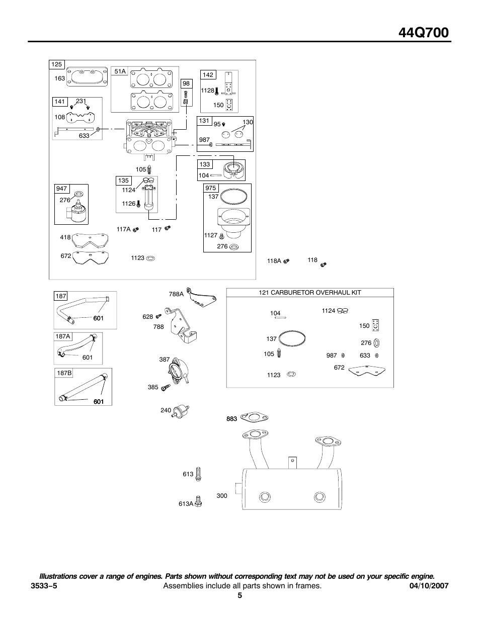 Briggs & Stratton 44Q700 User Manual | Page 5 / 12
