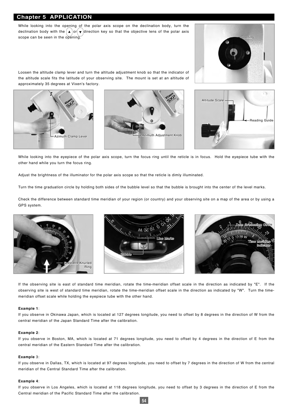 Vixen Sphinx SXP User Manual | Page 54 / 102