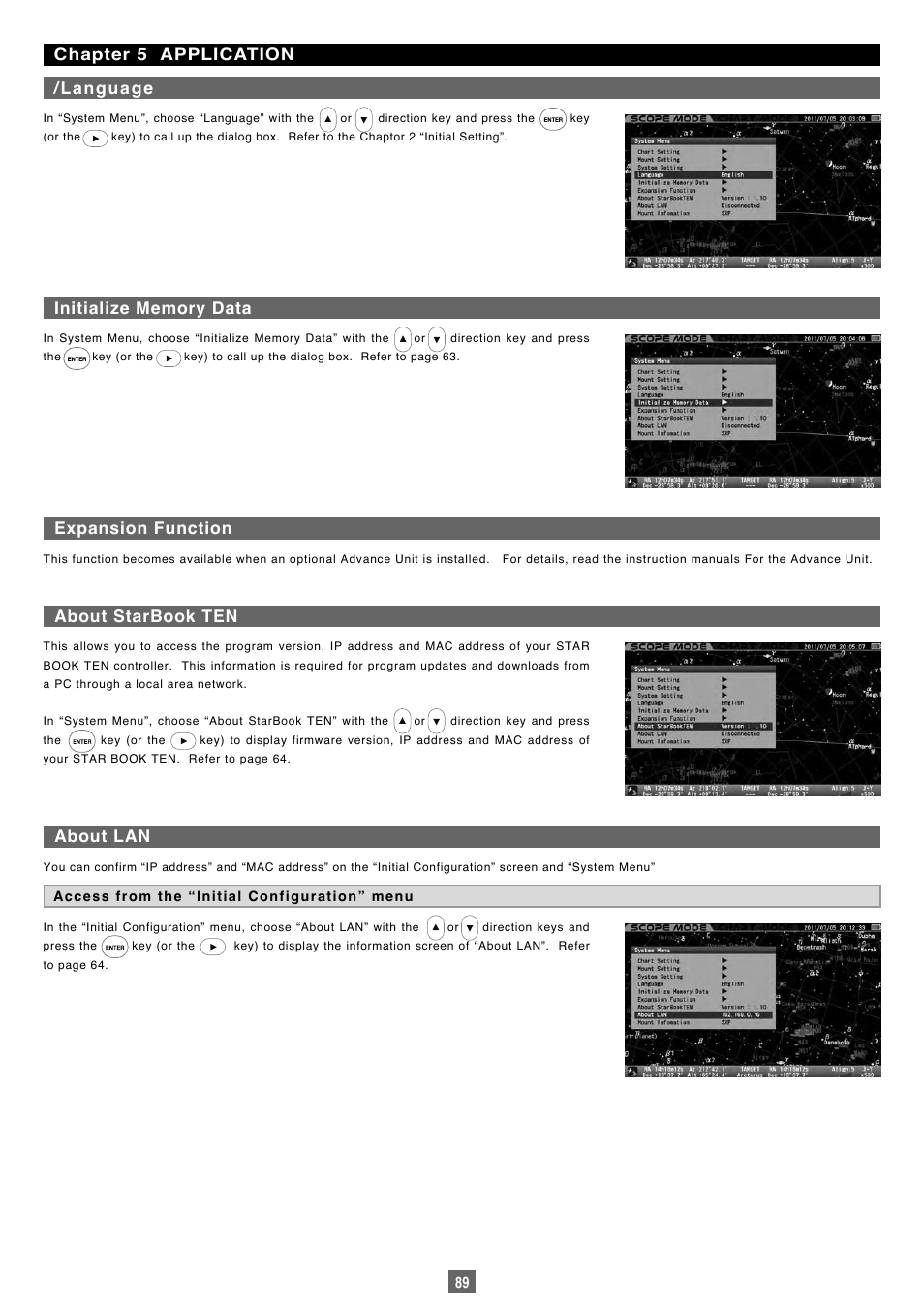 Vixen Sphinx SXP User Manual | Page 89 / 102