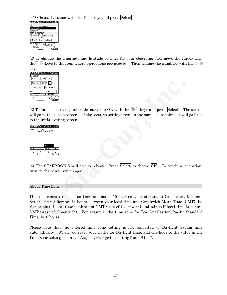 Mrstarguy, inc | Vixen STARBOOK-S User Manual | Page 17 / 61