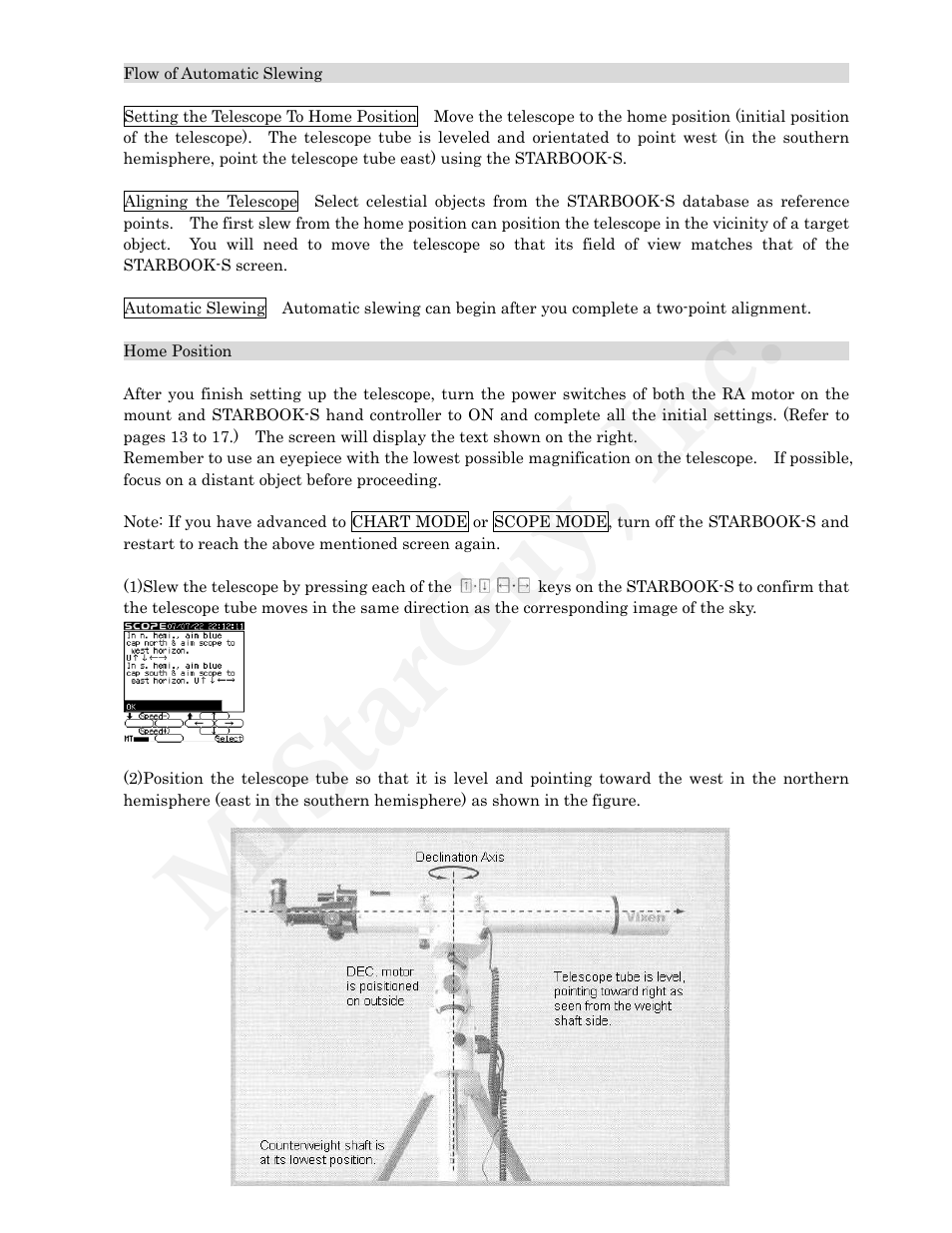 Mrstarguy, inc | Vixen STARBOOK-S User Manual | Page 20 / 61