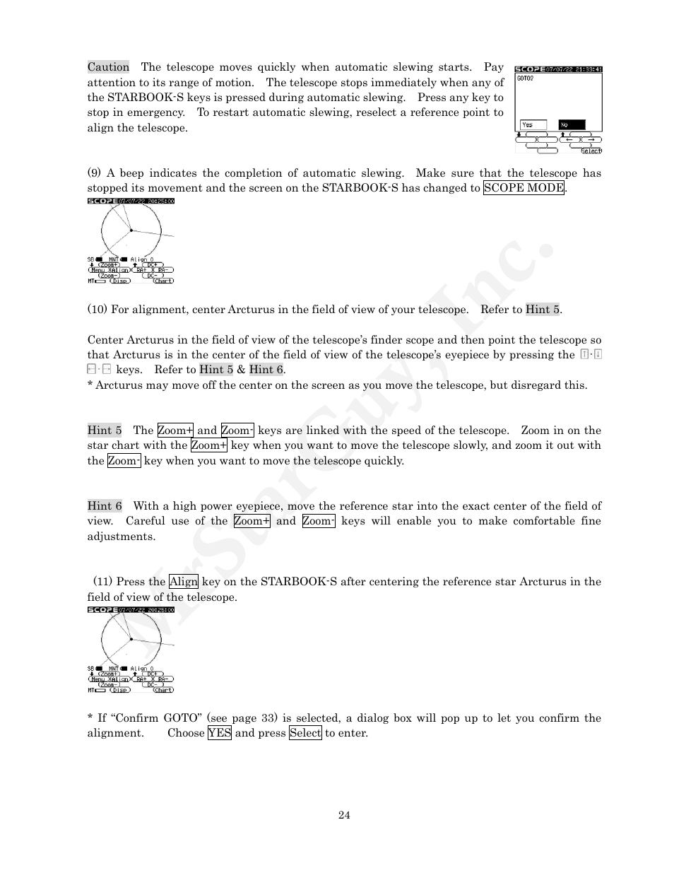 Mrstarguy, inc | Vixen STARBOOK-S User Manual | Page 24 / 61