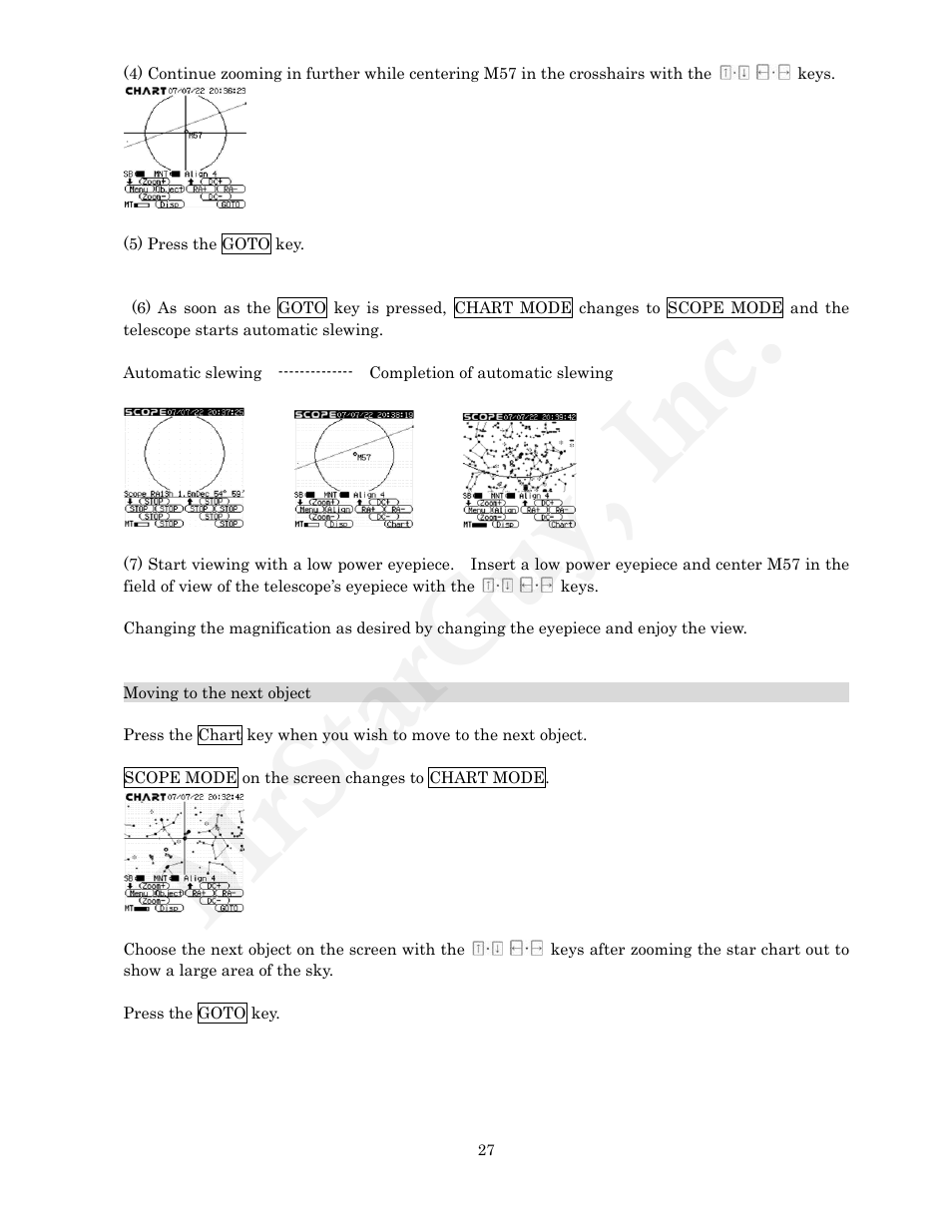 Mrstarguy, inc | Vixen STARBOOK-S User Manual | Page 27 / 61