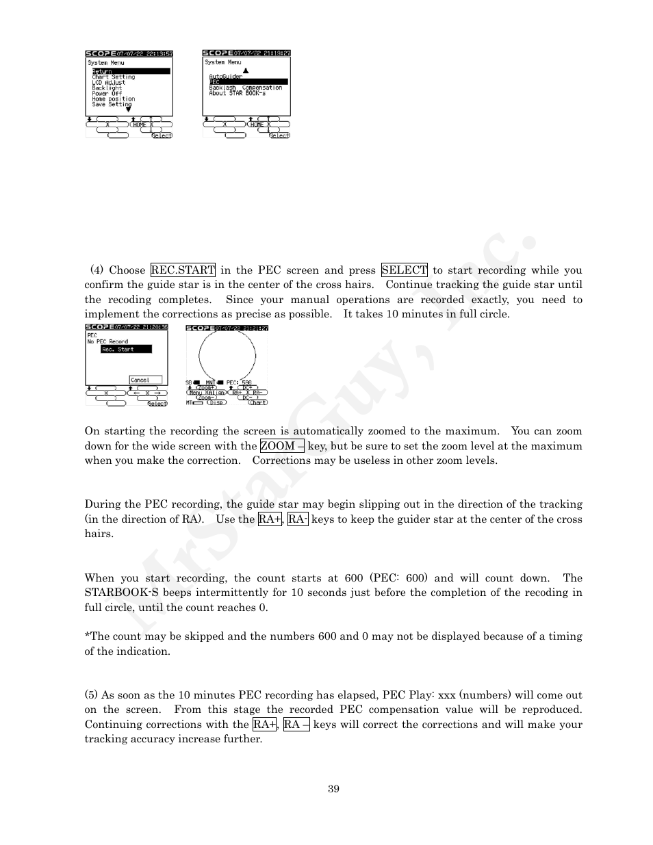 Mrstarguy, inc | Vixen STARBOOK-S User Manual | Page 39 / 61