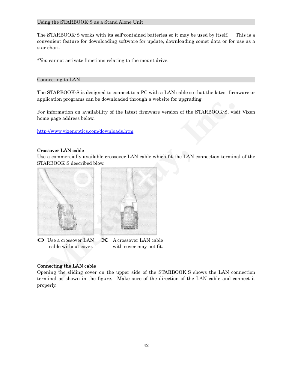 Mrstarguy, inc | Vixen STARBOOK-S User Manual | Page 42 / 61