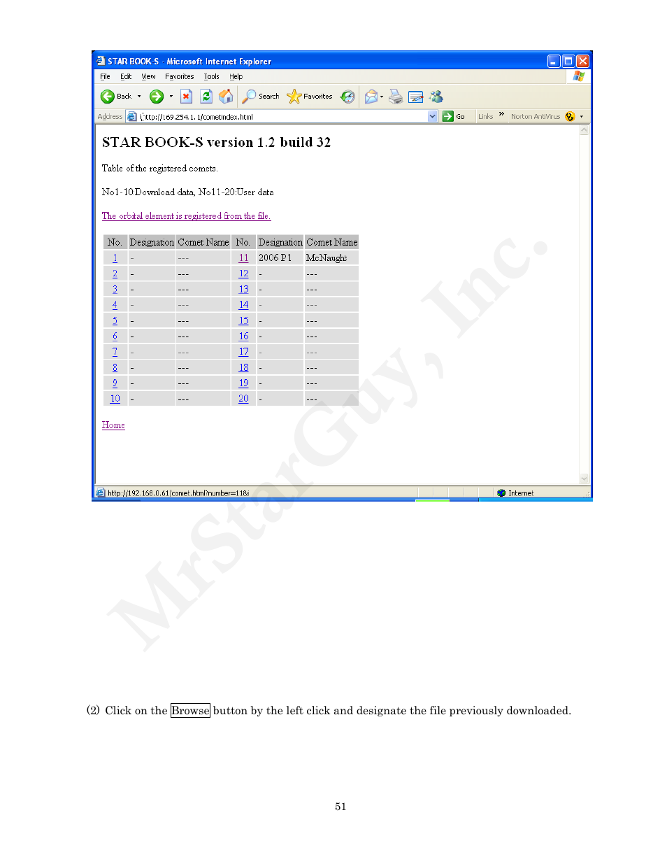 Mrstarguy, inc | Vixen STARBOOK-S User Manual | Page 51 / 61
