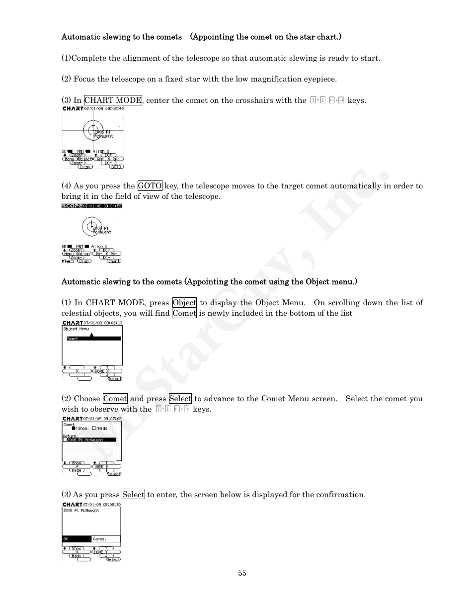 Mrstarguy, inc | Vixen STARBOOK-S User Manual | Page 55 / 61