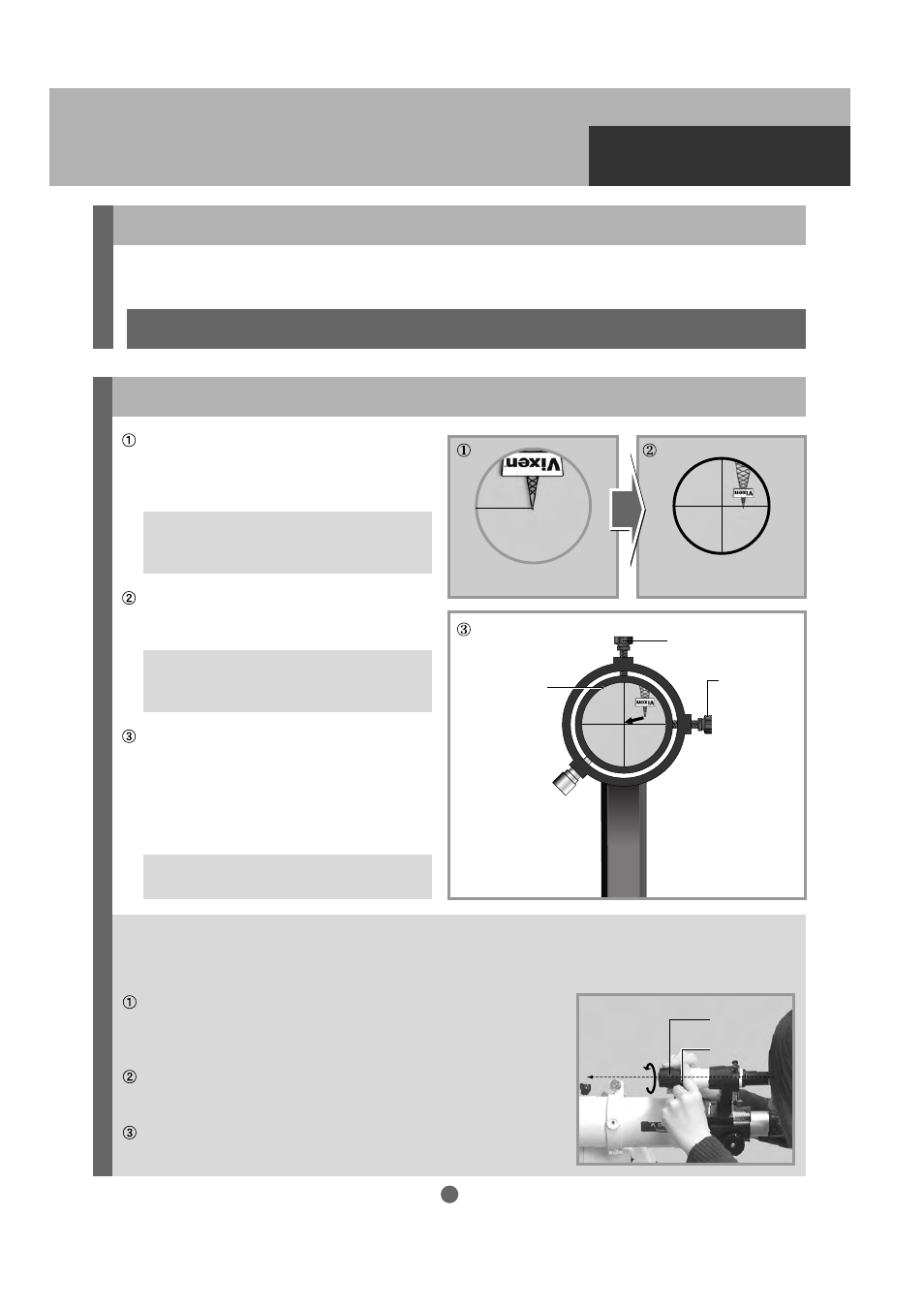 Basic operation | Vixen SKYPOD Altazimuth Mount User Manual | Page 27 / 48