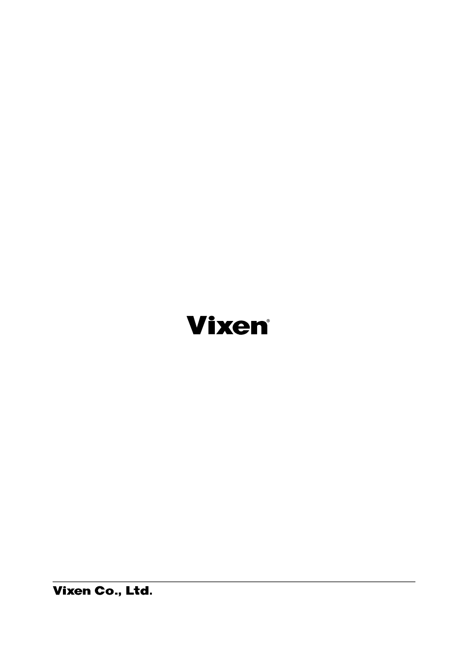 Vixen SKYPOD Altazimuth Mount User Manual | Page 48 / 48