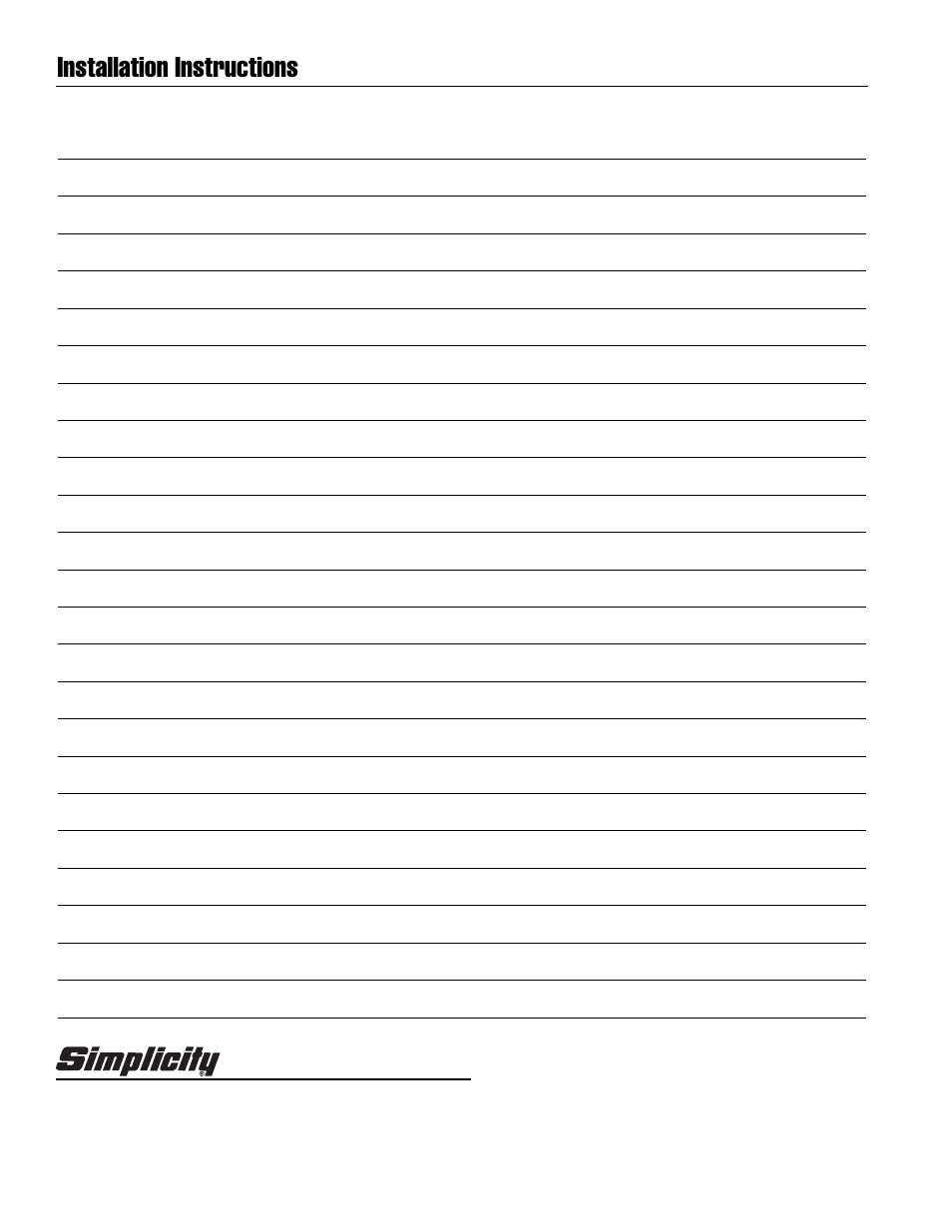 Installation instructions | Briggs & Stratton 1687227 User Manual | Page 4 / 4
