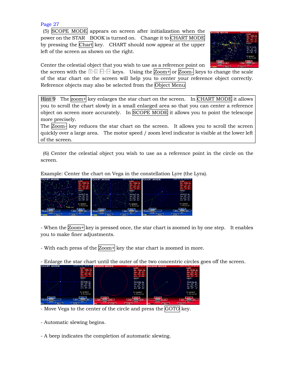 Vixen SPHINX SXD Mount User Manual | Page 27 / 61