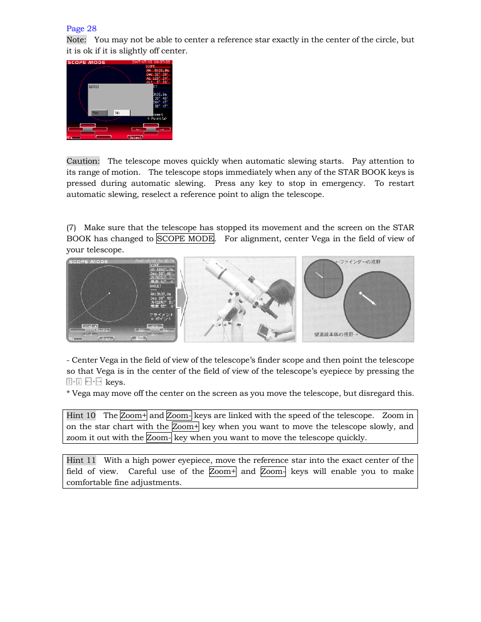 Vixen SPHINX SXD Mount User Manual | Page 28 / 61