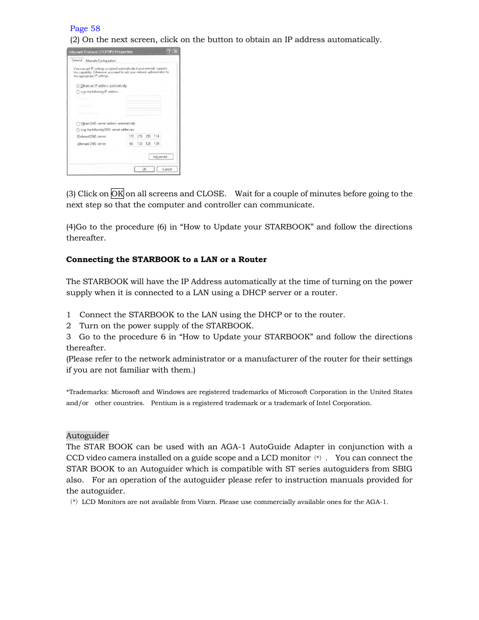 Vixen SPHINX SXD Mount User Manual | Page 57 / 61